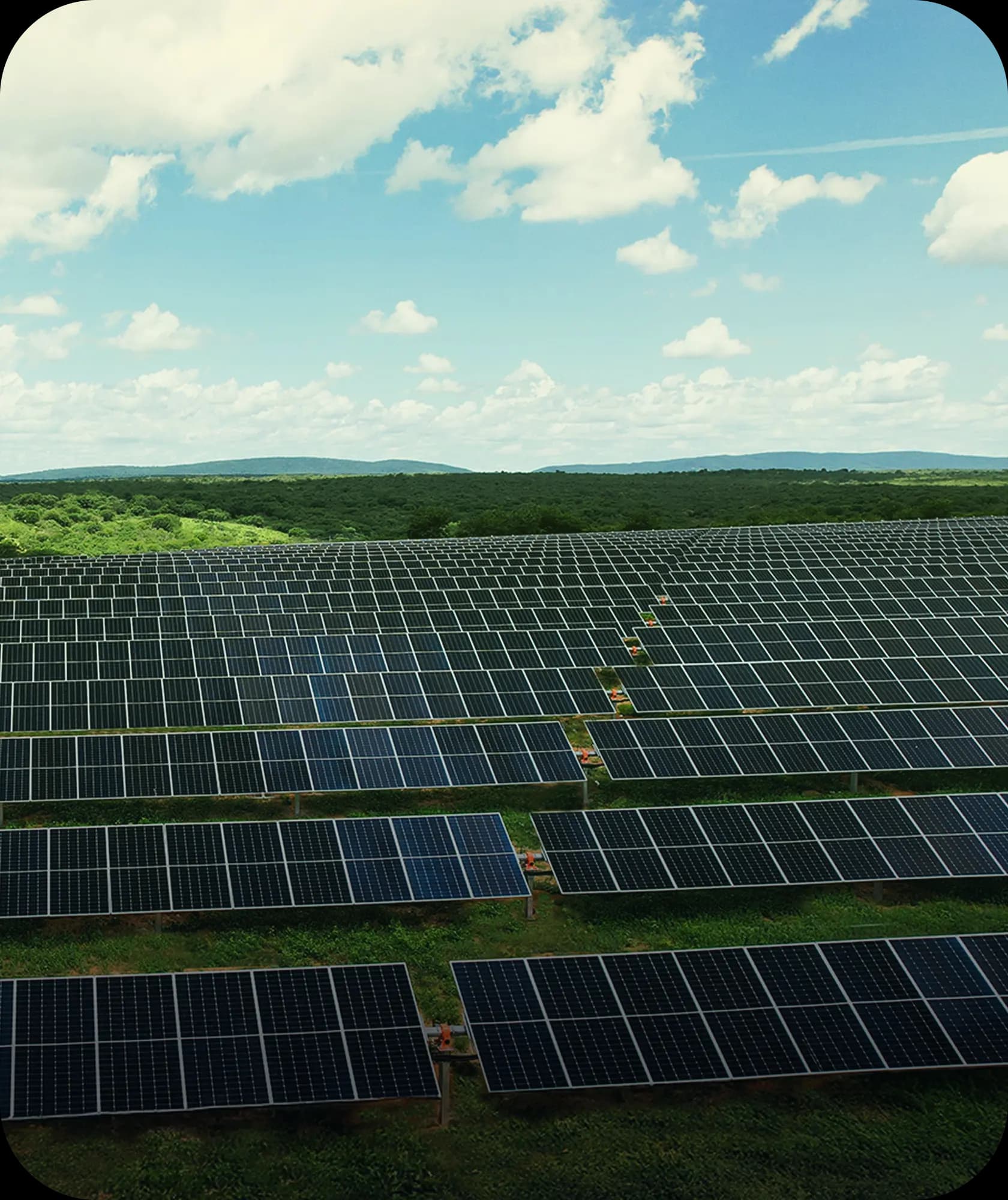 Usina solar parceira da FIT Energia